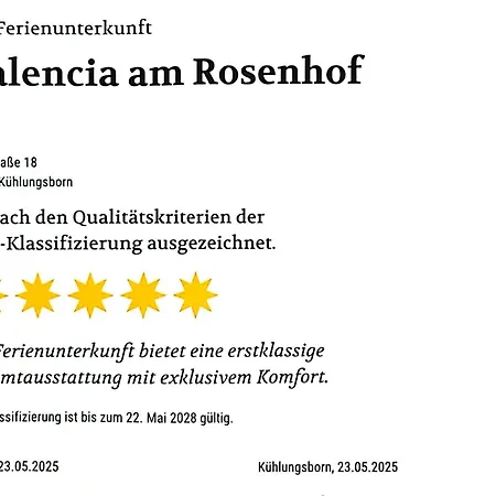 Apartamento Valencia Am Rosenhof - 5 Sterne Dtv Ostseebad Kühlungsborn